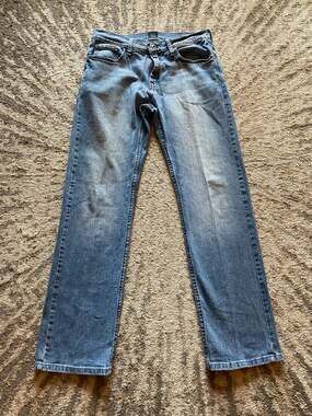Nautica Relaxed Fit Stretch Blue Denim Jeans Size 31x32